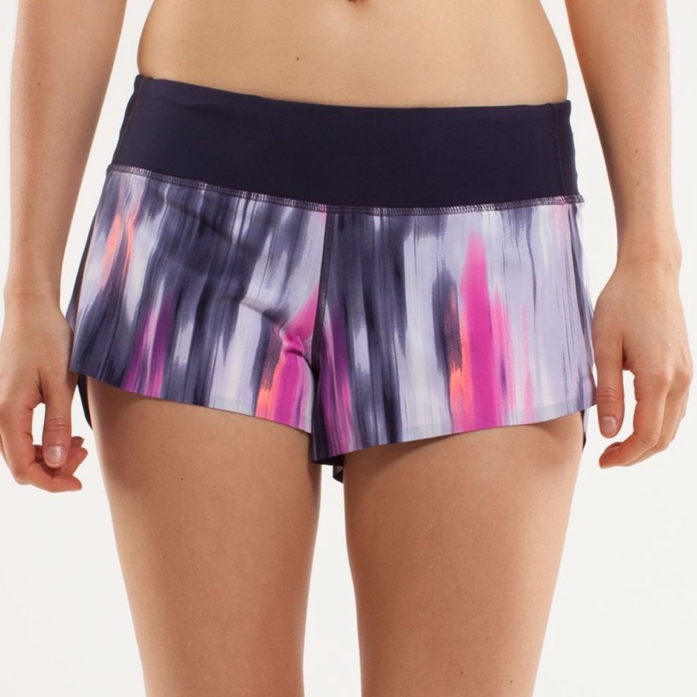 Lululemon Speed Short *Naked Seam
Mirage Deep Indigo / Black